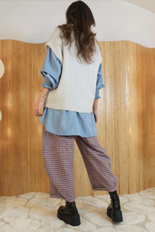 Etta Slouch Knit Layering Tank Pearl